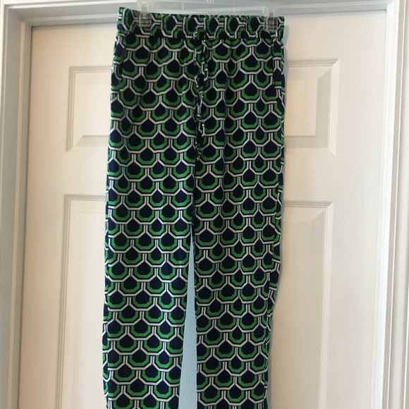 Pants - Blue & Green Pant. Size Medium